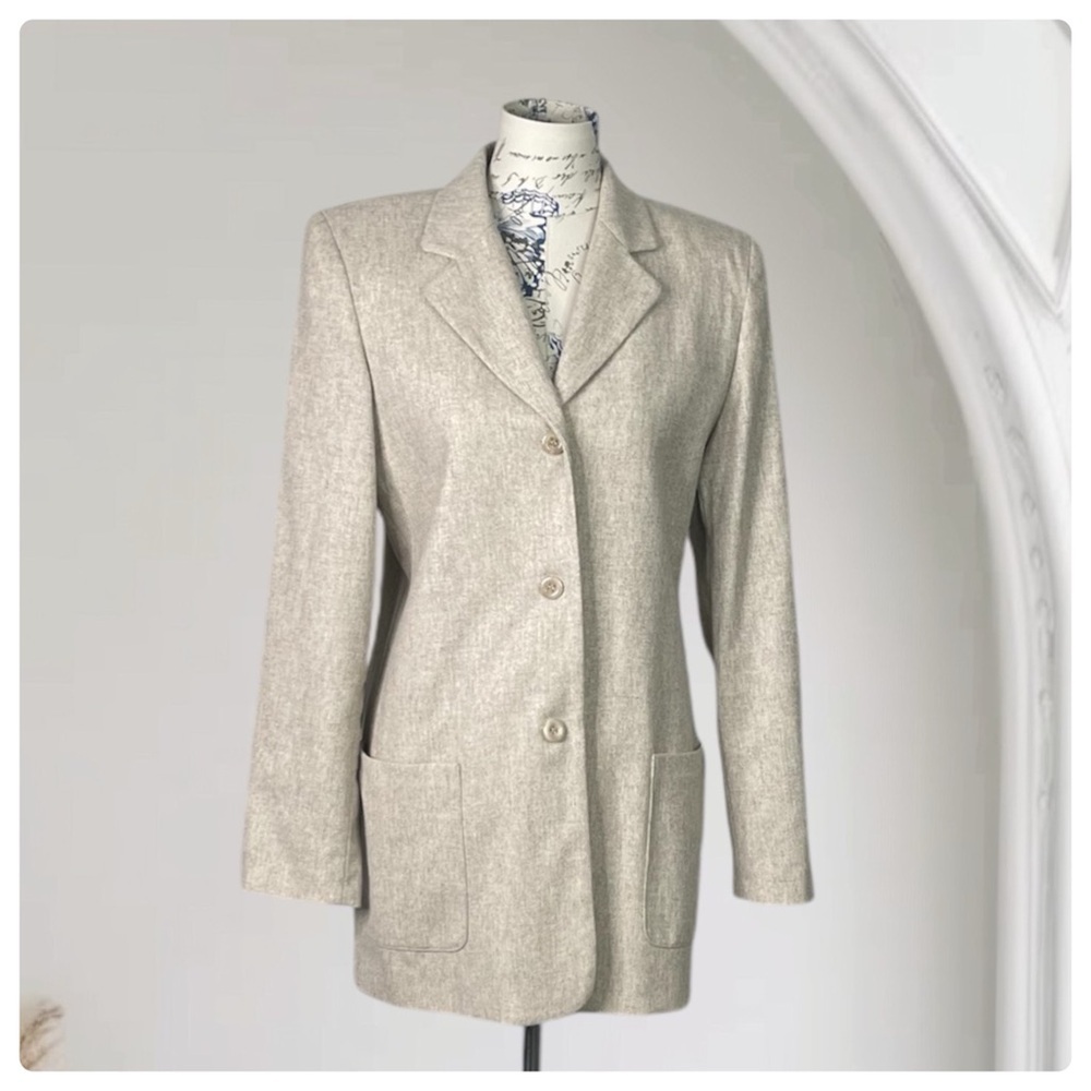Worthington Wool Long Blazer 8